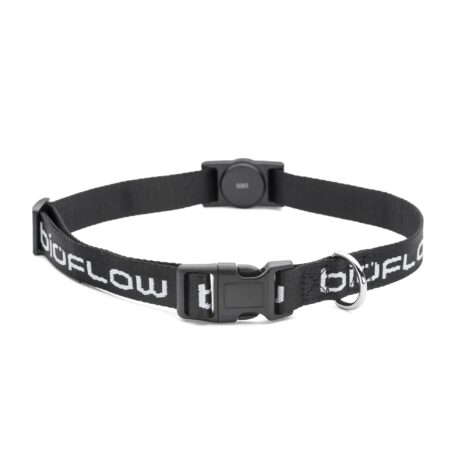 Black Magnetic dog collar