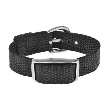 Mens black magnetic wristband